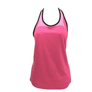 Nike Womens Small Dri-Fit Racerback Hot Pink Black
